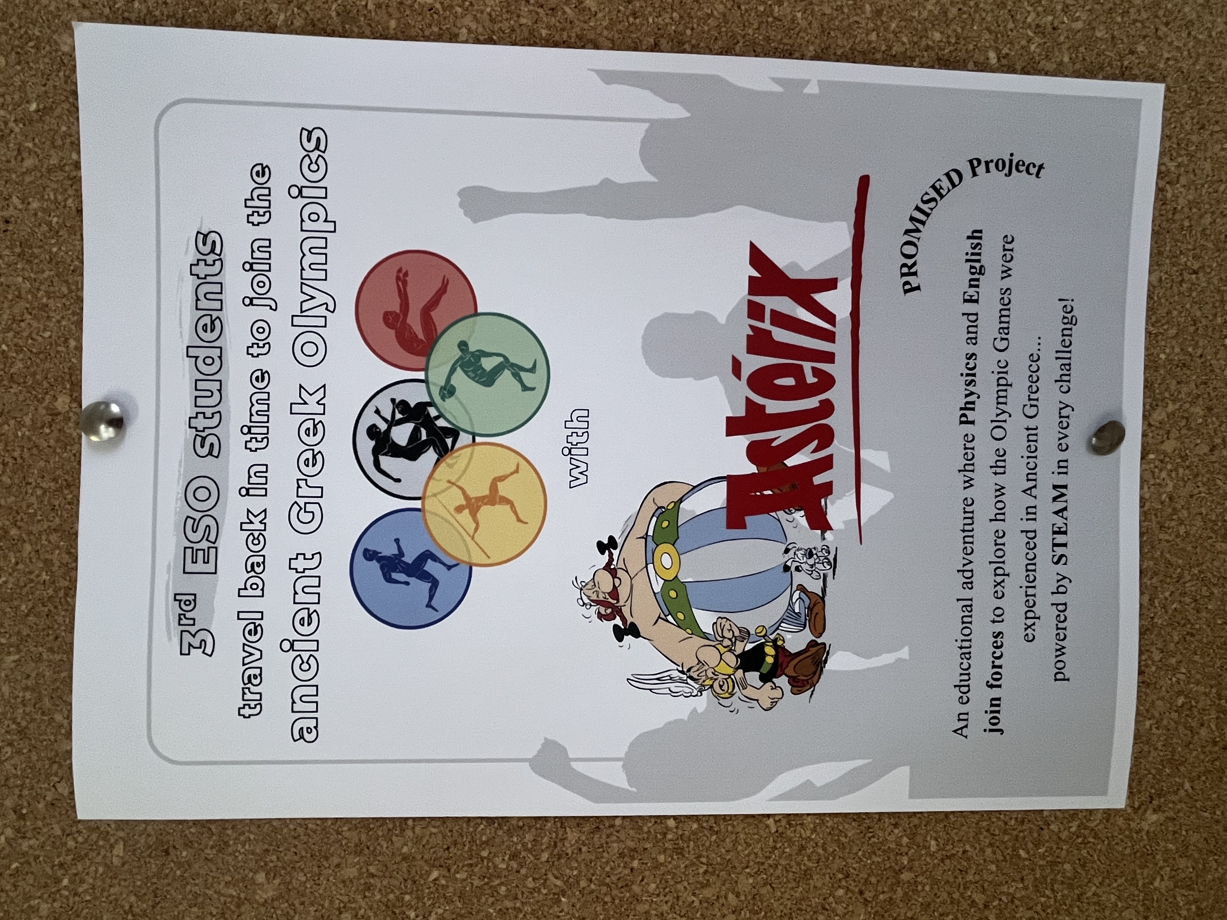 PROMISED _ Póster Asterix